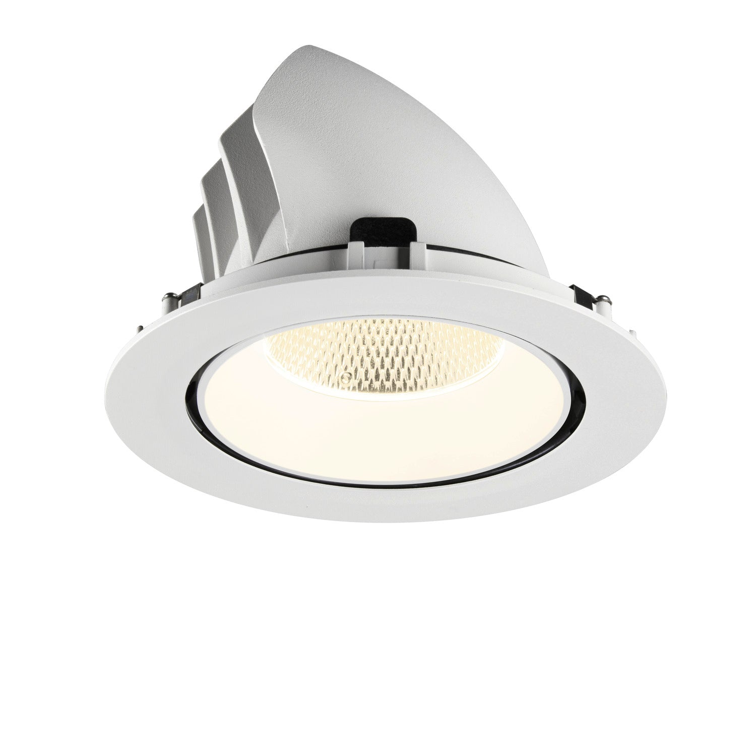 NUMINOS® GIMBLE XL, Luminária de teto embutida, 4000 K, 20°, branco