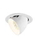 NUMINOS® GIMBLE XL, Luminária de teto embutida, 4000 K, 55°, branco
