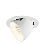 NUMINOS® GIMBLE XL, Luminária de teto embutida, 4000 K, 55°, branco