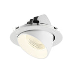 NUMINOS® GIMBLE XL, Luminária de teto embutida, 4000 K, 55°, branco
