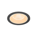 NUMINOS® XL, luminária de teto embutida, 2700 K, 40°, IP20, redonda, preto / branco
