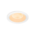 NUMINOS® XL, luminária para encastrar no teto, brance/preta 2700 K 20°
