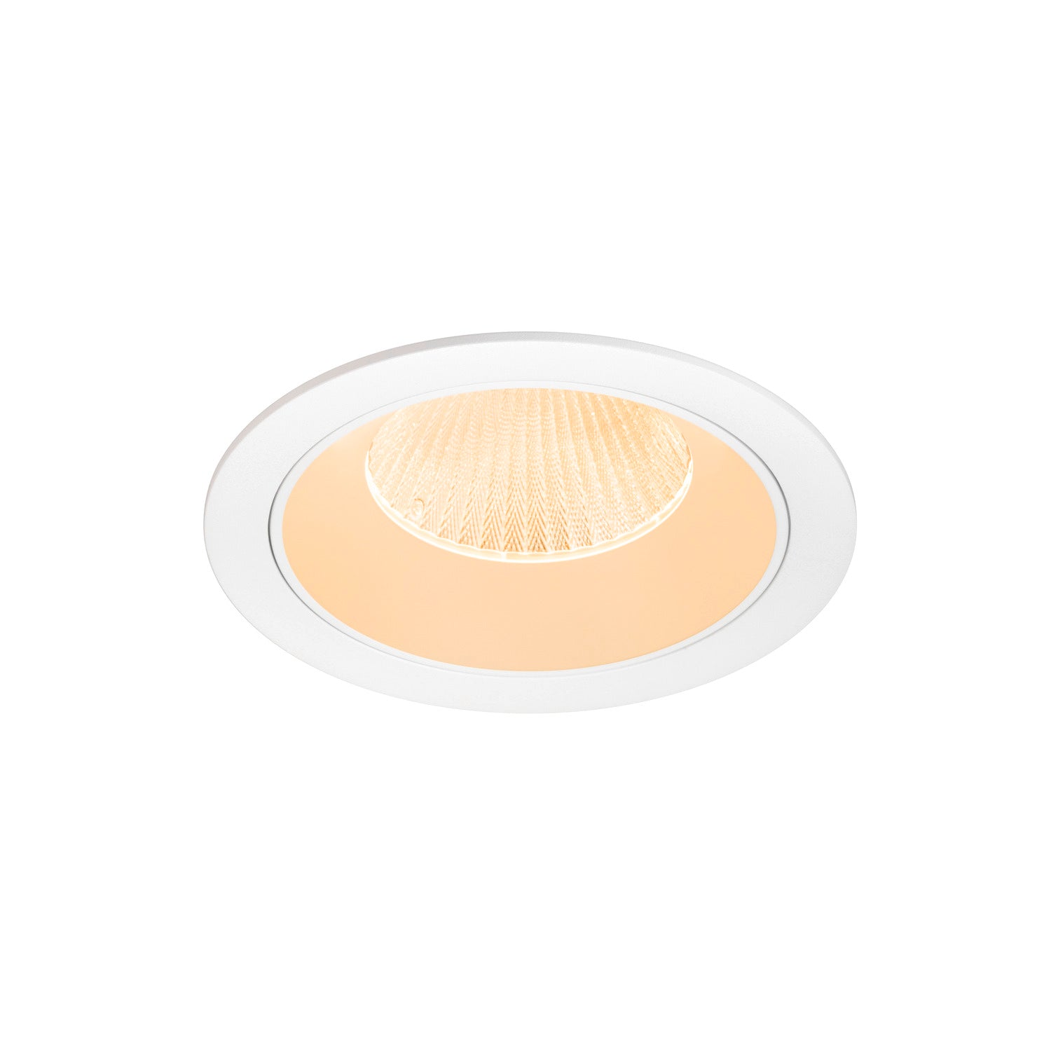 NUMINOS® XL, luminária para encastrar no teto, brance/preta 2700 K 20°