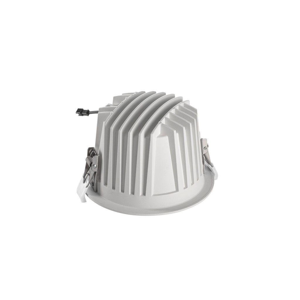 NUMINOS® XL, luminária para encastrar no teto, brance/preta 2700 K 20°