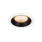 NUMINOS® XL, luminária para encastrar no teto, brance/preta 2700 K 40°