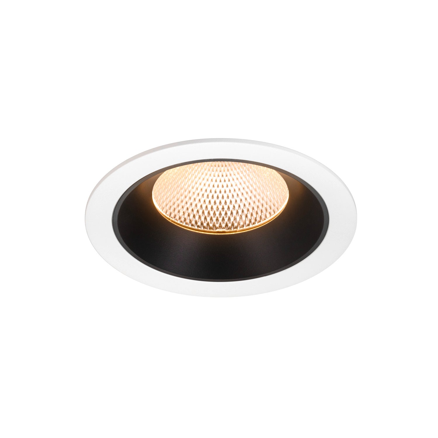 NUMINOS® XL, luminária para encastrar no teto, brance/preta 2700 K 40°