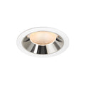 NUMINOS® XL, luminária para encastrar no teto, brance/cromada 2700 K 40°