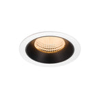 NUMINOS® XL, luminária para encastrar no teto, brance/preta 2700 K 55°
