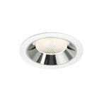 NUMINOS® XL, luminária para encastrar no teto, brance/cromada 4000 K 40°