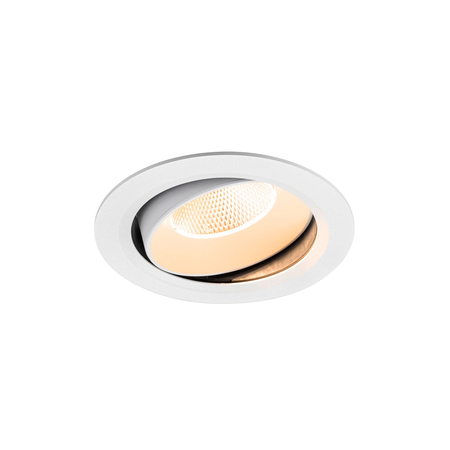 NUMINOS® MOVE XL, Luminária de teto embutida, 2700 K, 20°, IP20, redonda, branca