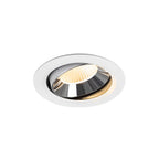 NUMINOS® MOVE XL, luminária para encastrar no teto, brance/cromada 3000 K 40°