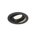 NUMINOS® MOVE XL, Luminária de teto embutida, 4000 K, 20°, IP20, redonda, preta