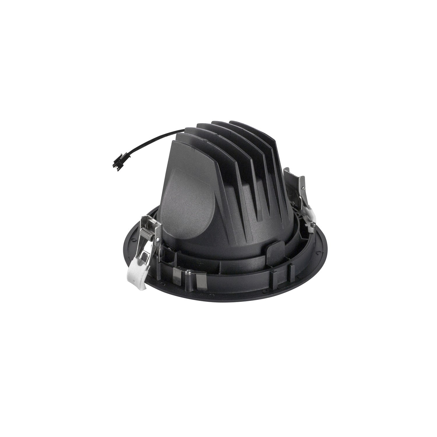 NUMINOS® MOVE XL, Luminária de teto embutida, 4000 K, 20°, IP20, redonda, preta