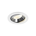 NUMINOS® MOVE XL, luminária para encastrar no teto, brance/cromada 4000 K 40°
