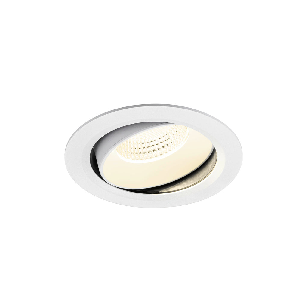 NUMINOS® MOVE XL, Luminária de teto embutida, 4000 K, 55°, IP20, redonda, branca