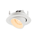 NUMINOS® GIMBLE XS, Luminária de teto embutida, 2700 K, 20°, IP20, redonda, branca