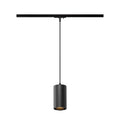 ASTO TUBE, 1~ Luz pendente, GU10, comprimento pendente 250 cm, 1 x máx. 10 W, preto