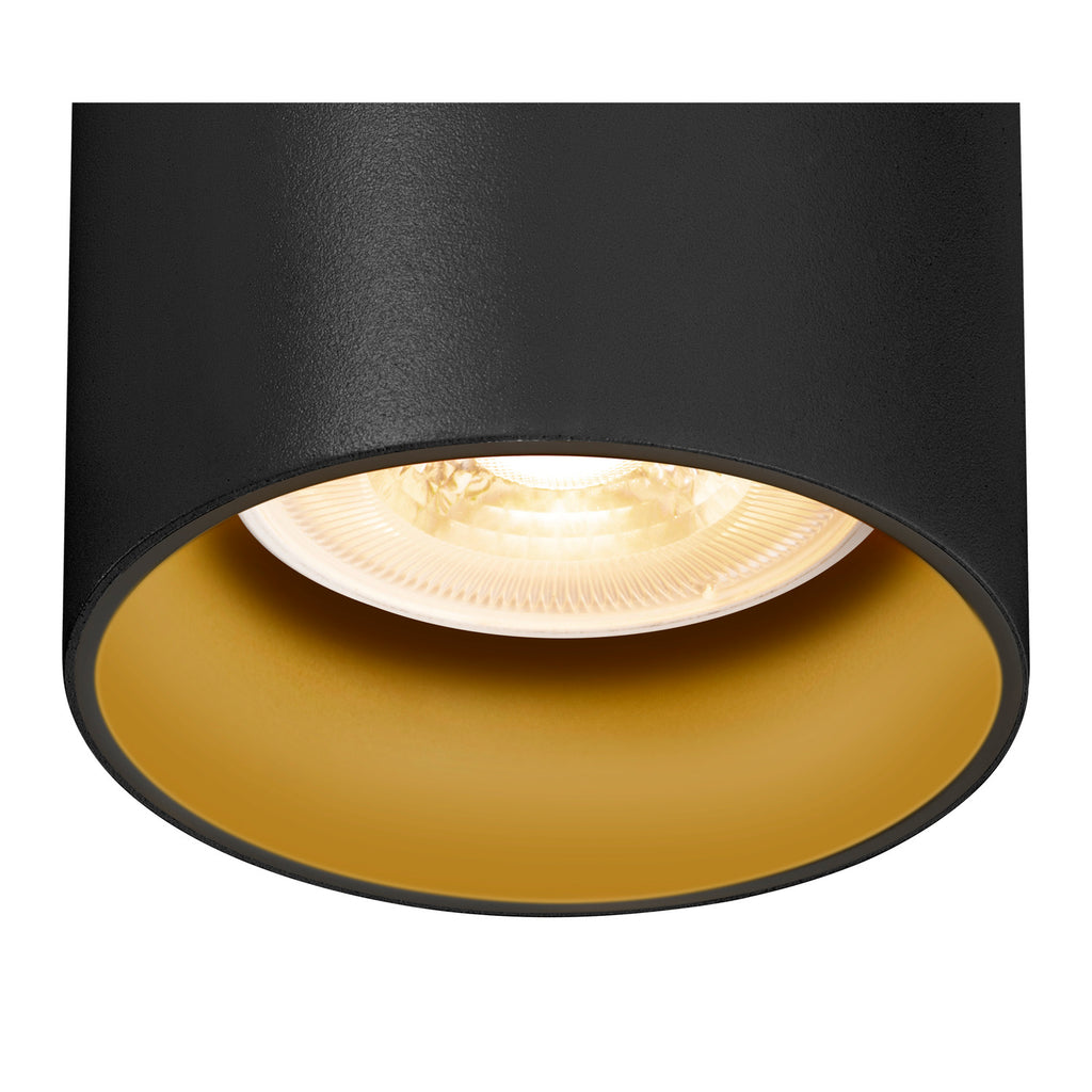 ASTO TUBE, 1~ Luz pendente, GU10, comprimento pendente 250 cm, 1 x máx. 10 W, preto