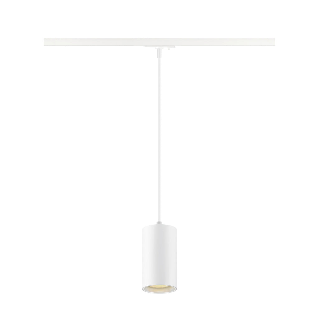 ASTO TUBE, 1~ Luz pendente, GU10, comprimento pendente 250 cm, 1 x máx. 10 W, branco