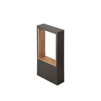 FLATT II 36, Candeeiro de pé, PHASE, 2700 K, IP65, quadrado, antracite / castanho