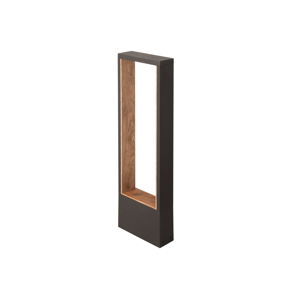 FLATT II 62, Candeeiro de pé, PHASE, 2700 K, IP65, quadrado, antracite / castanho