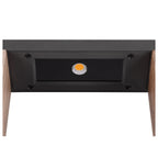 FLATT II 62, Candeeiro de pé, PHASE, 2700 K, IP65, quadrado, antracite / castanho