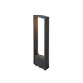 FLATT II 62, candeeiro de pé, PHASE, 2700 K, IP65, quadrado, preto
