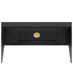 FLATT II 62, candeeiro de pé, PHASE, 2700 K, IP65, quadrado, preto
