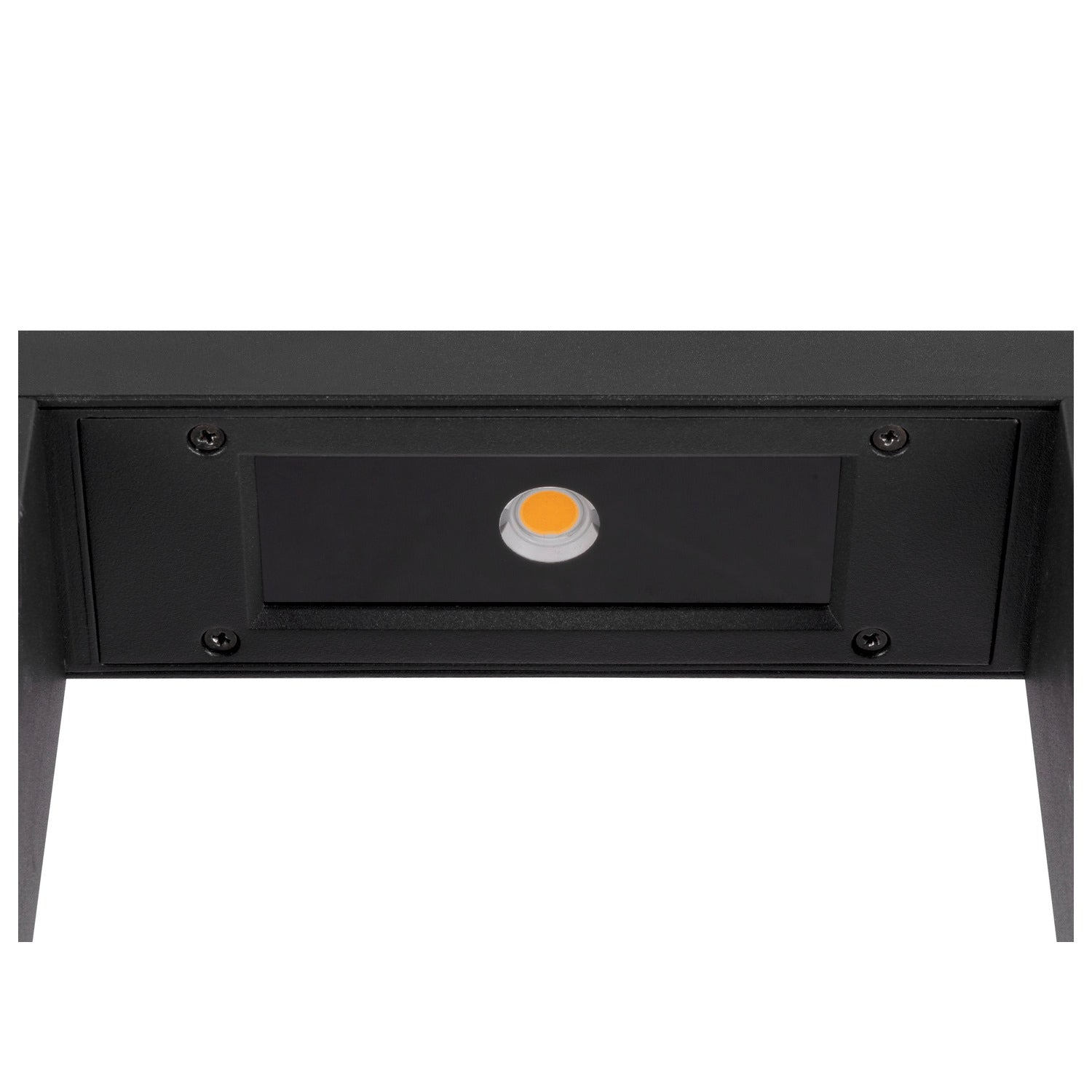 FLATT II 62, candeeiro de pé, PHASE, 2700 K, IP65, quadrado, preto