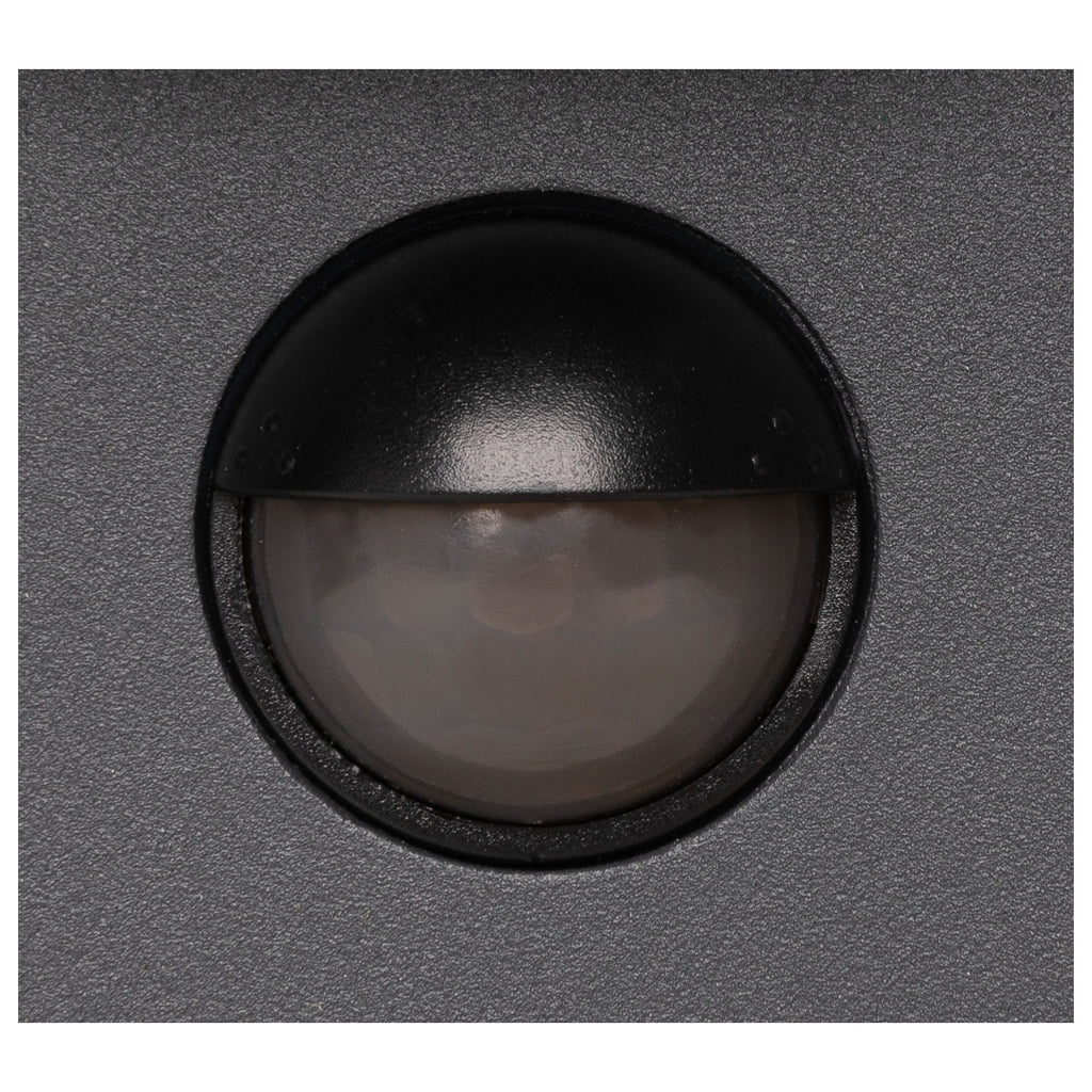 FLATT II, luminária de parede, SENSOR, 2700 K, máx. 10 W, preto