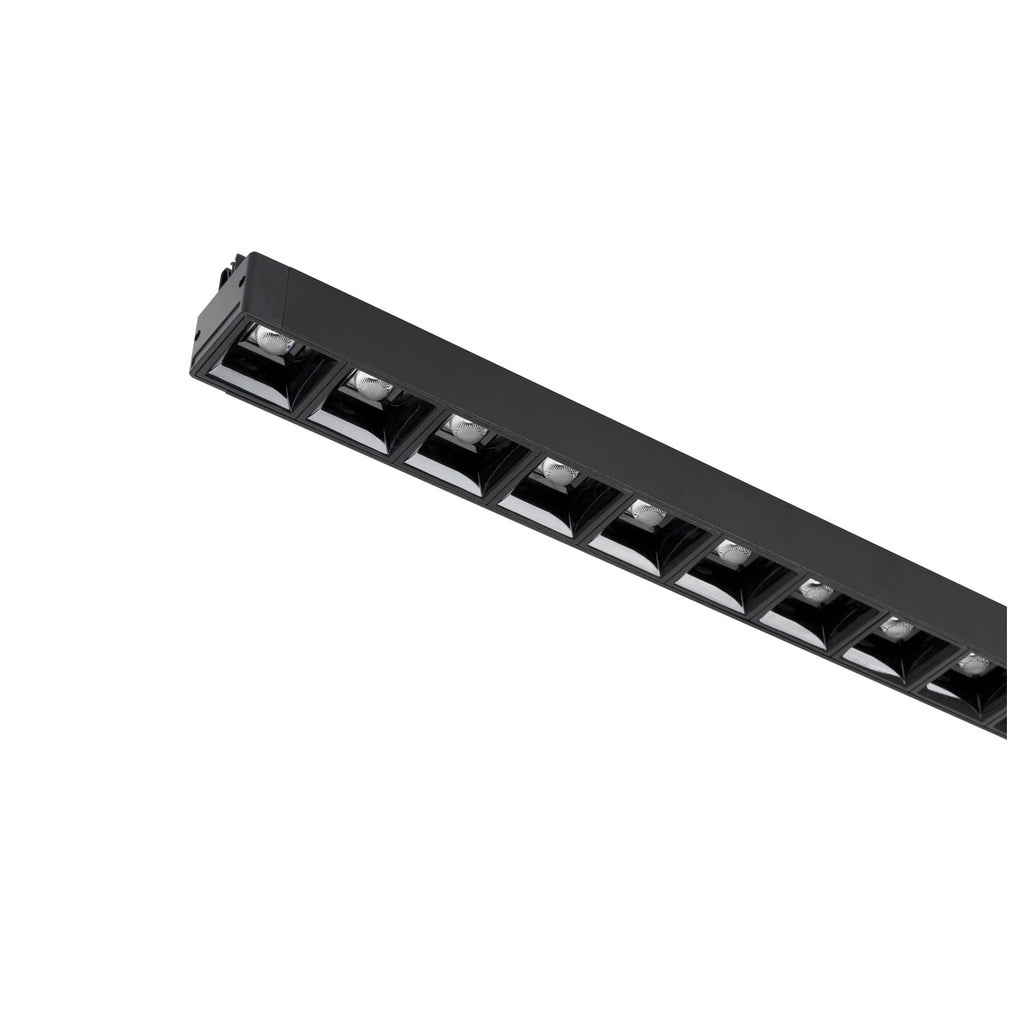 SIGHT EVO, 3~ Spot, único, DALI, retangular, 4000 K, 18 W, 60°, preto