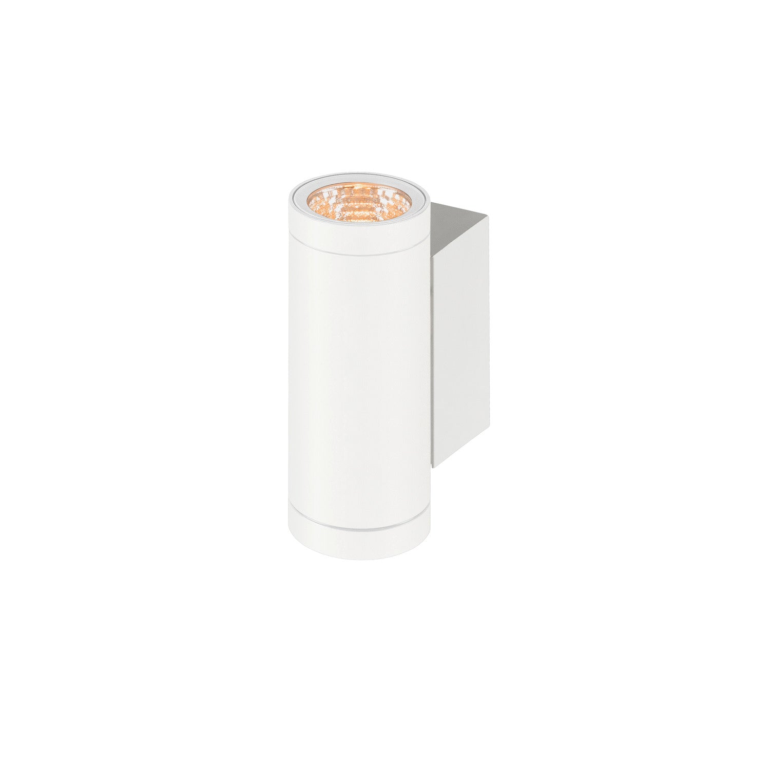 HELIA PRO S, luminária de parede, para cima/para baixo, DALI, P1, cilíndrica, 2700 K, 6 W, 24°, branco