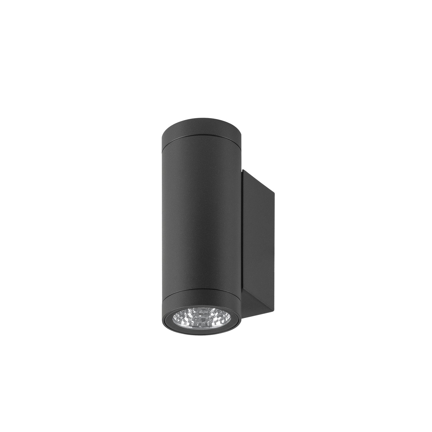HELIA PRO S, luminária de parede, simples, DALI, P2, cilíndrica, 2700 K, 6 W, 24°, antracite