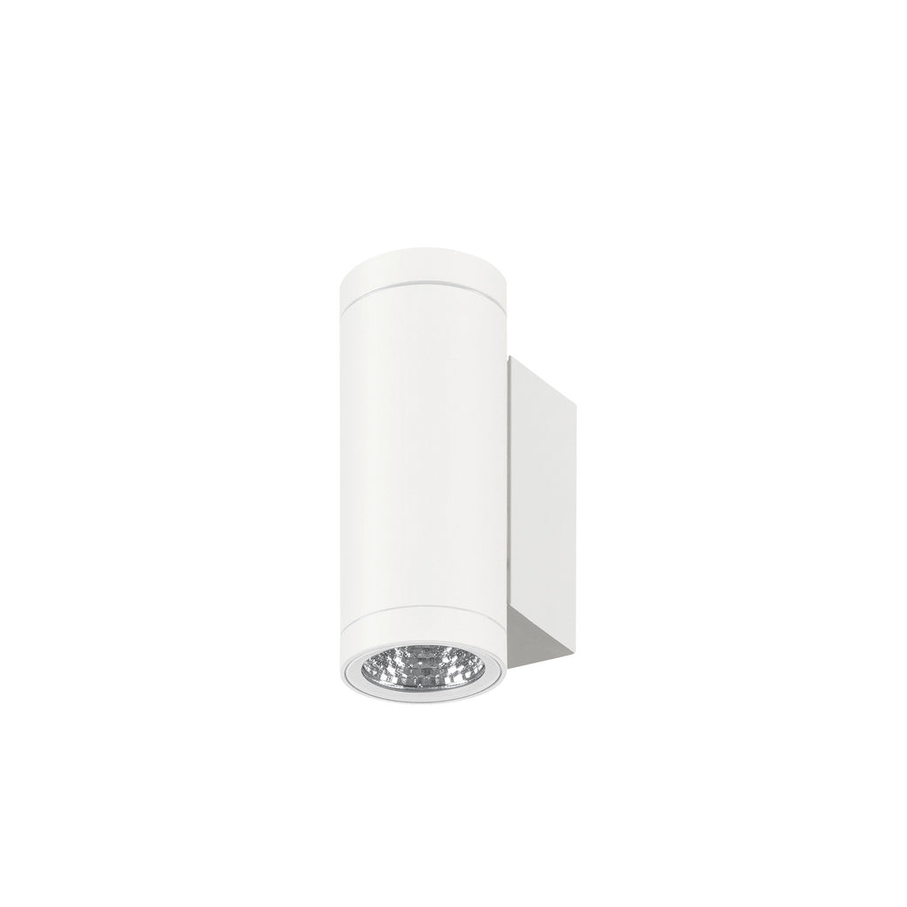 HELIA PRO S, luminária de parede, simples, DALI, P2, cilíndrica, 2700 K, 6 W, 24°, branco