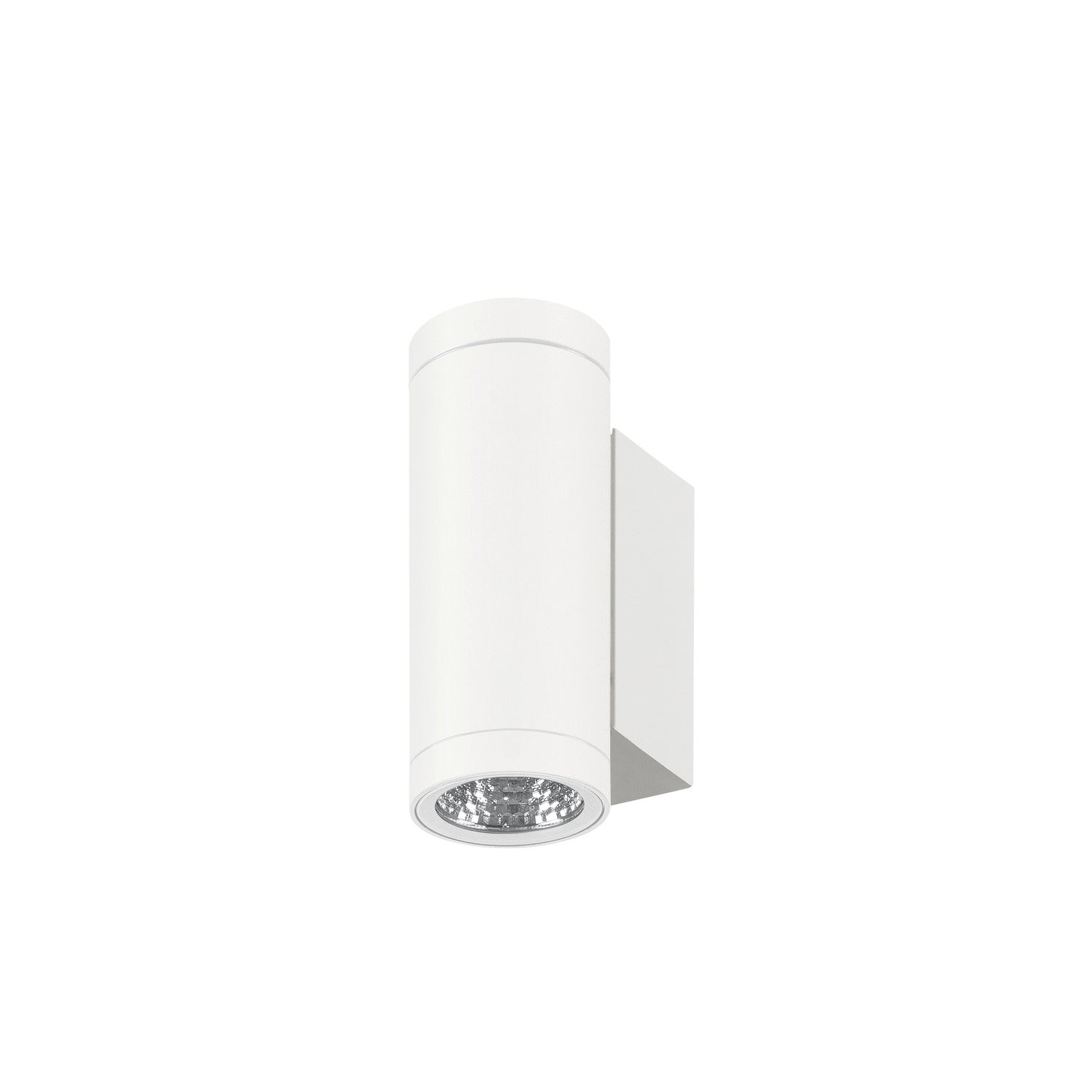HELIA PRO S, luminária de parede, simples, DALI, P2, cilíndrica, 2700 K, 6 W, 24°, branco