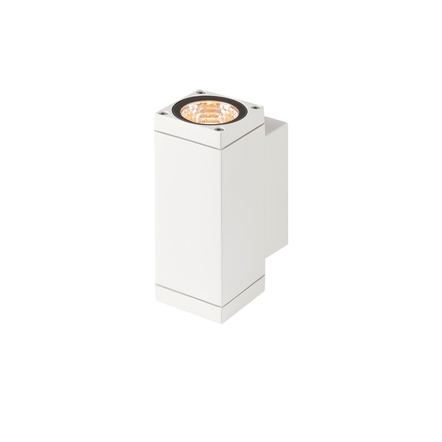 THEO PRO S, luminária de parede, para cima/para baixo, DALI, P2, retangular, 2700 K, 12 W, 24°, branco