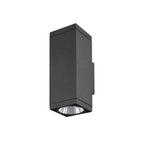 THEO PRO L, luminária de parede, simples, DALI, P2, retangular, 2700 K, 15 W, 24°, antracite