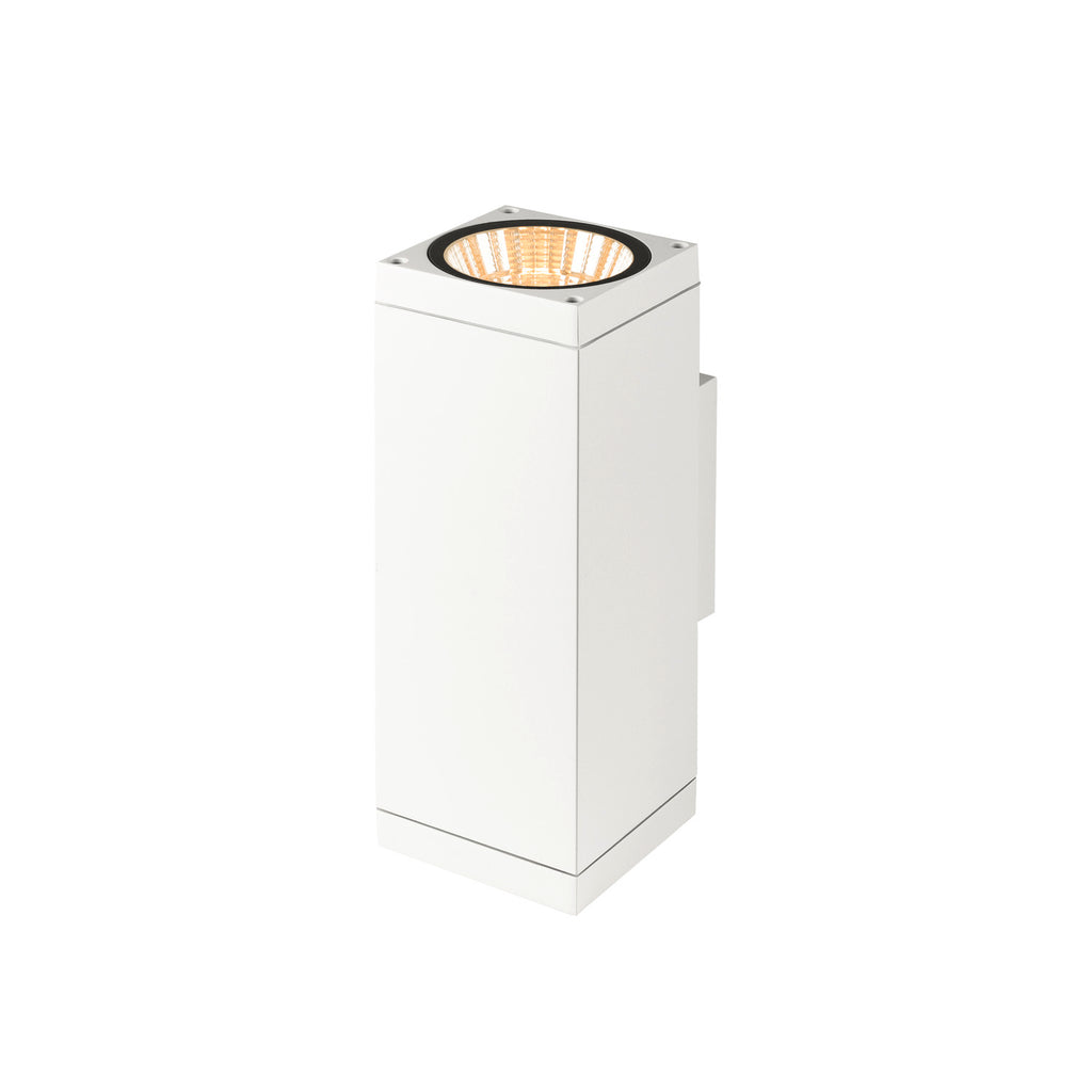 THEO PRO L, luminária de parede, para cima/para baixo, DALI, P2, 2700 K, 30 W, Touch, 24°, branco