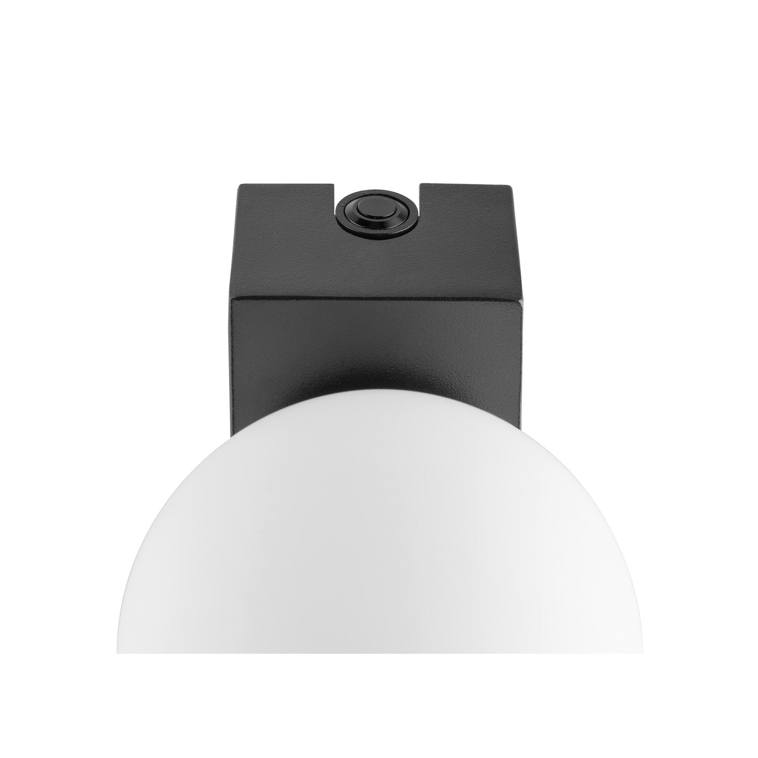 Espelho SUN, luminária de parede, triplo, 2700/3000/4000 K, botão TOUCH, 13 W, IP44, preto