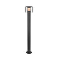 TAHA II 90, candeeiro de pé, PHASE, 2200/2700 K, IP65, cilíndrico, preto