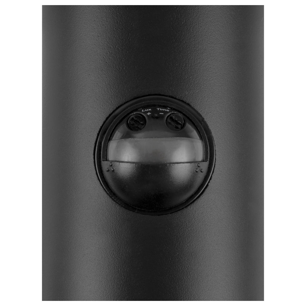 TAHA II 90, candeeiro de pé, SENSOR, 2200/2700 K, IP54, cilíndrico, preto