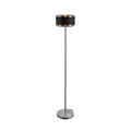 PANTILO ROPE 27, candeeiro de pé, E27, máx. 1 x 15 W, IP20, prata