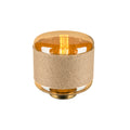 PANTILO ROPE 19, candeeiro de mesa, E27, cilíndrico, 1 x máx. 15 W, ouro