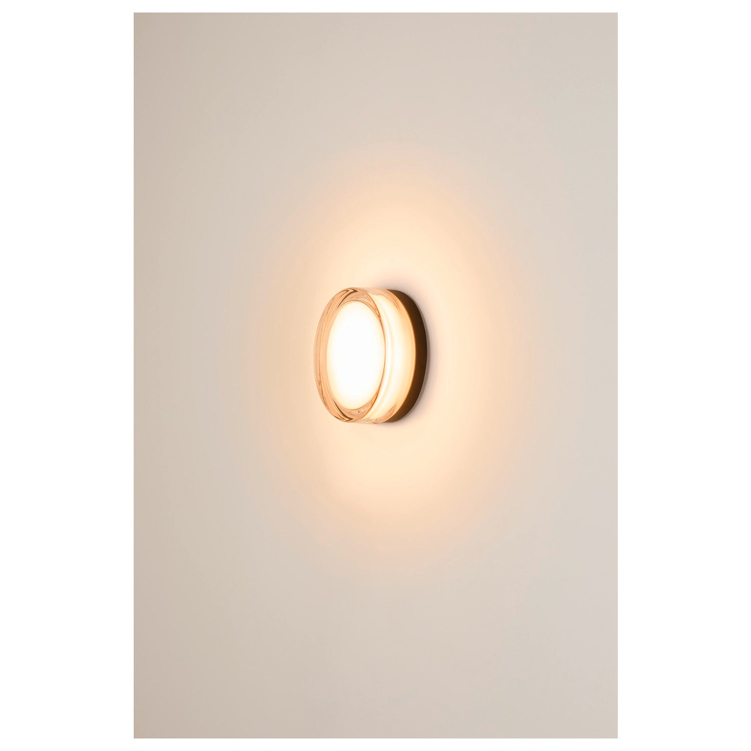 CYFT XL, luminária de parede e teto, 2700/3000/4000 K, 15 W, PHASE, 125°, IP65 preto / transparente