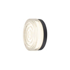 CYFT WAVE XL, luminária de parede e teto, 2700/3000/4000 K, 15 W, PHASE, 105°, IP65 preto / transparente