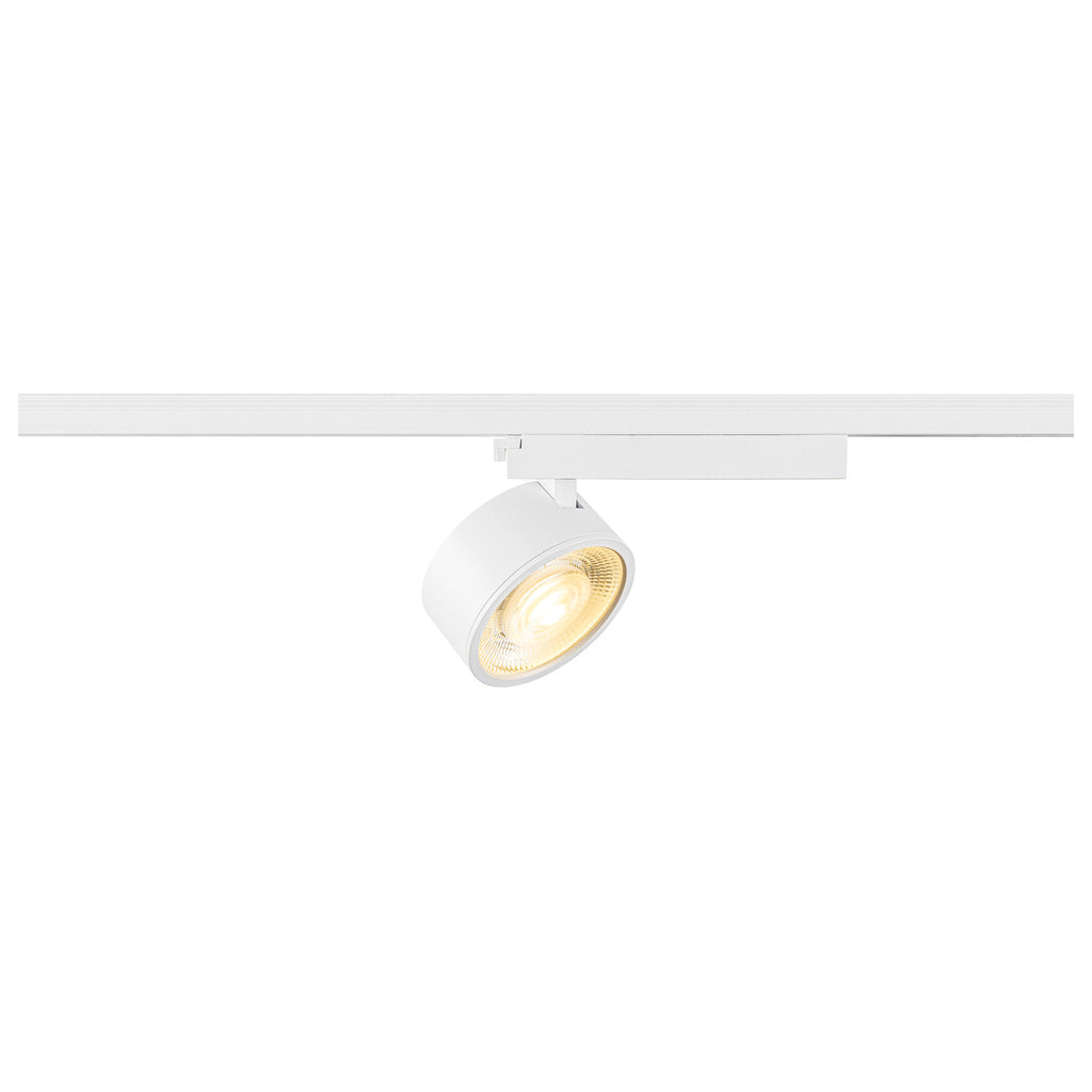 KALU 2.0, 1~ Spot, PHASE, cilíndrico, 3000 K, 10 W, 36°, branco