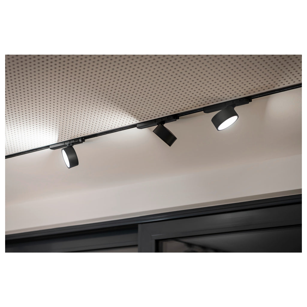 KALU 2.0, 3~ Spot, PHASE, cilíndrico, 4000 K, 10 W, 36°, branco