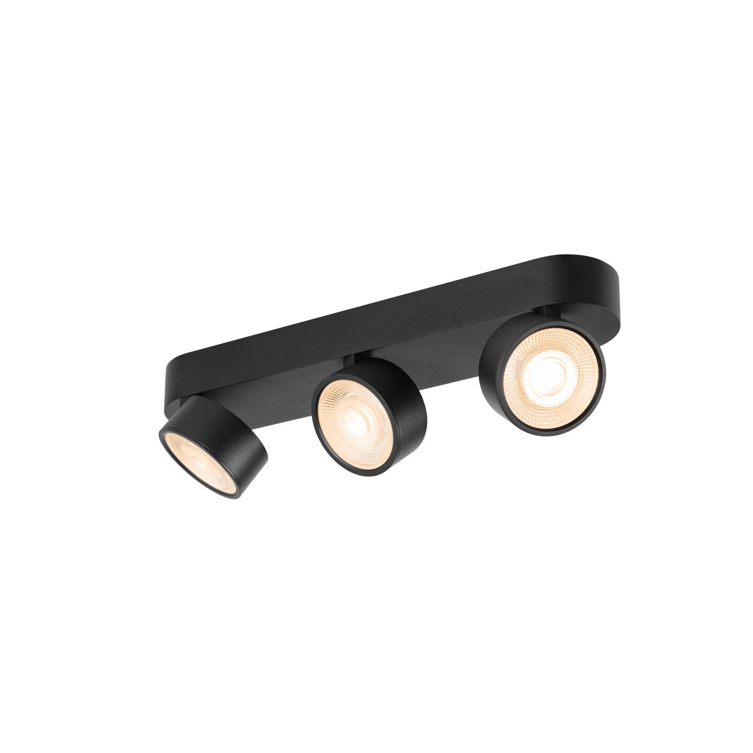KALU 2.0, luminária de parede e de superfície, PHASE, 2700 K, 28 W, 36°, preto