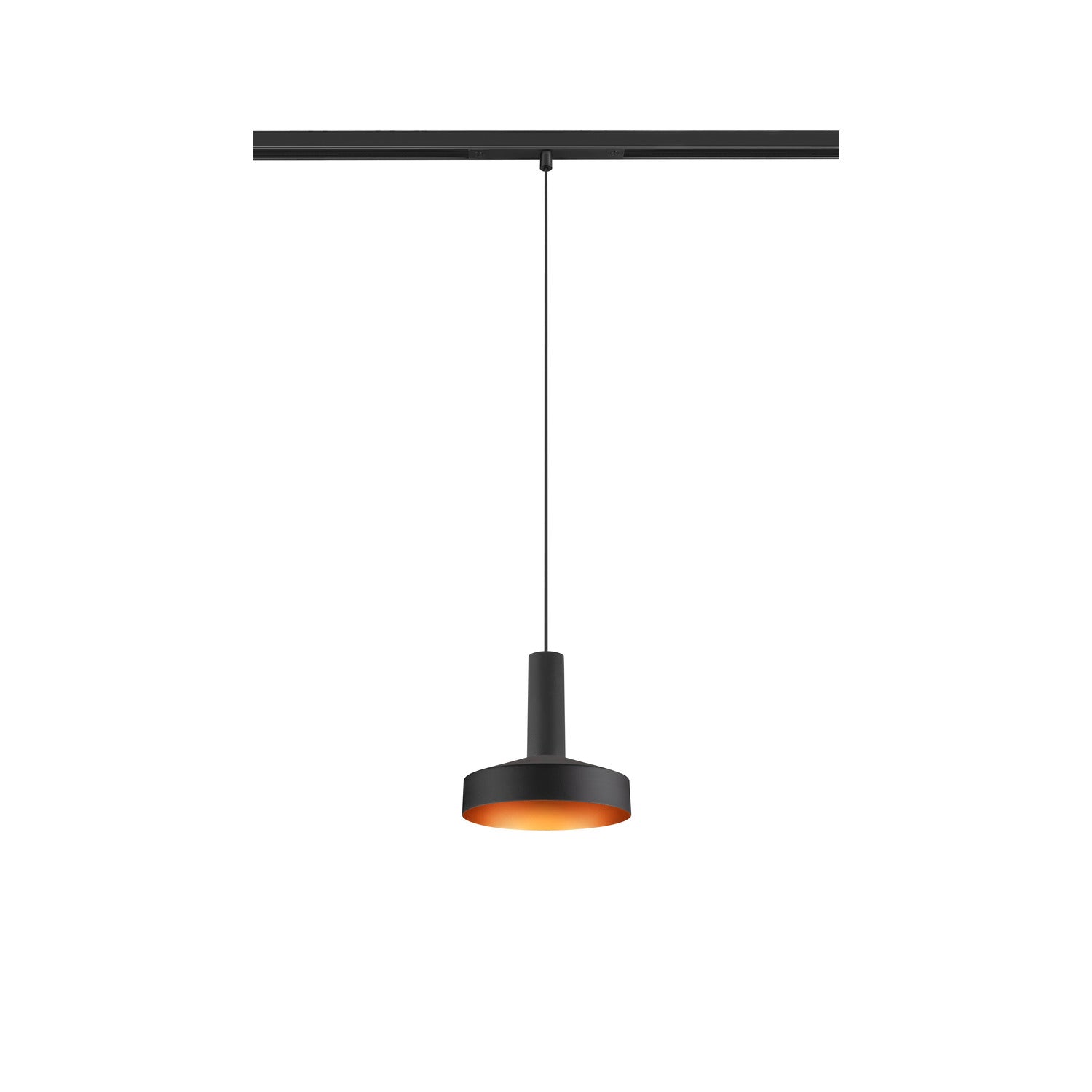 LALU® TETRA 14, abajur, Mix&Match, A:4,9 cm, preto