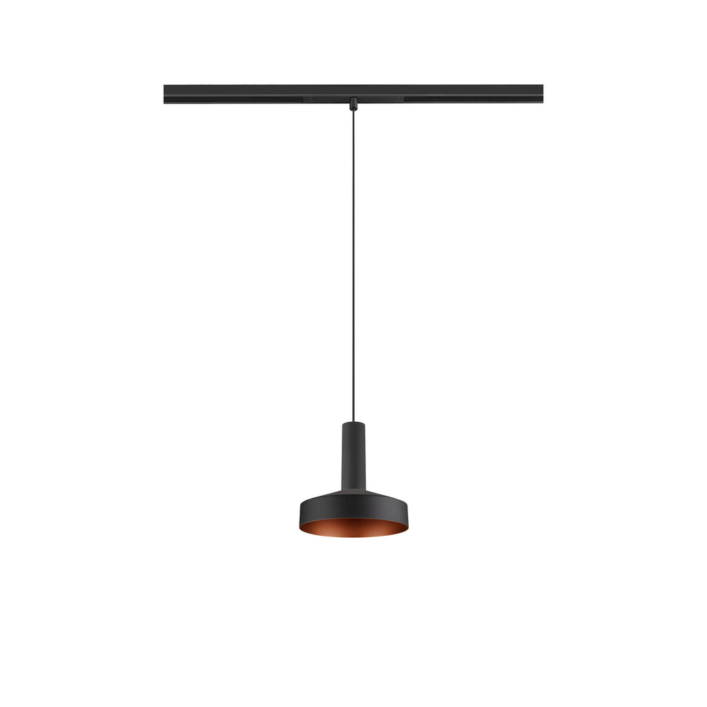 LALU® TETRA 14, abajur, Mix&Match, A:4,9 cm, preto